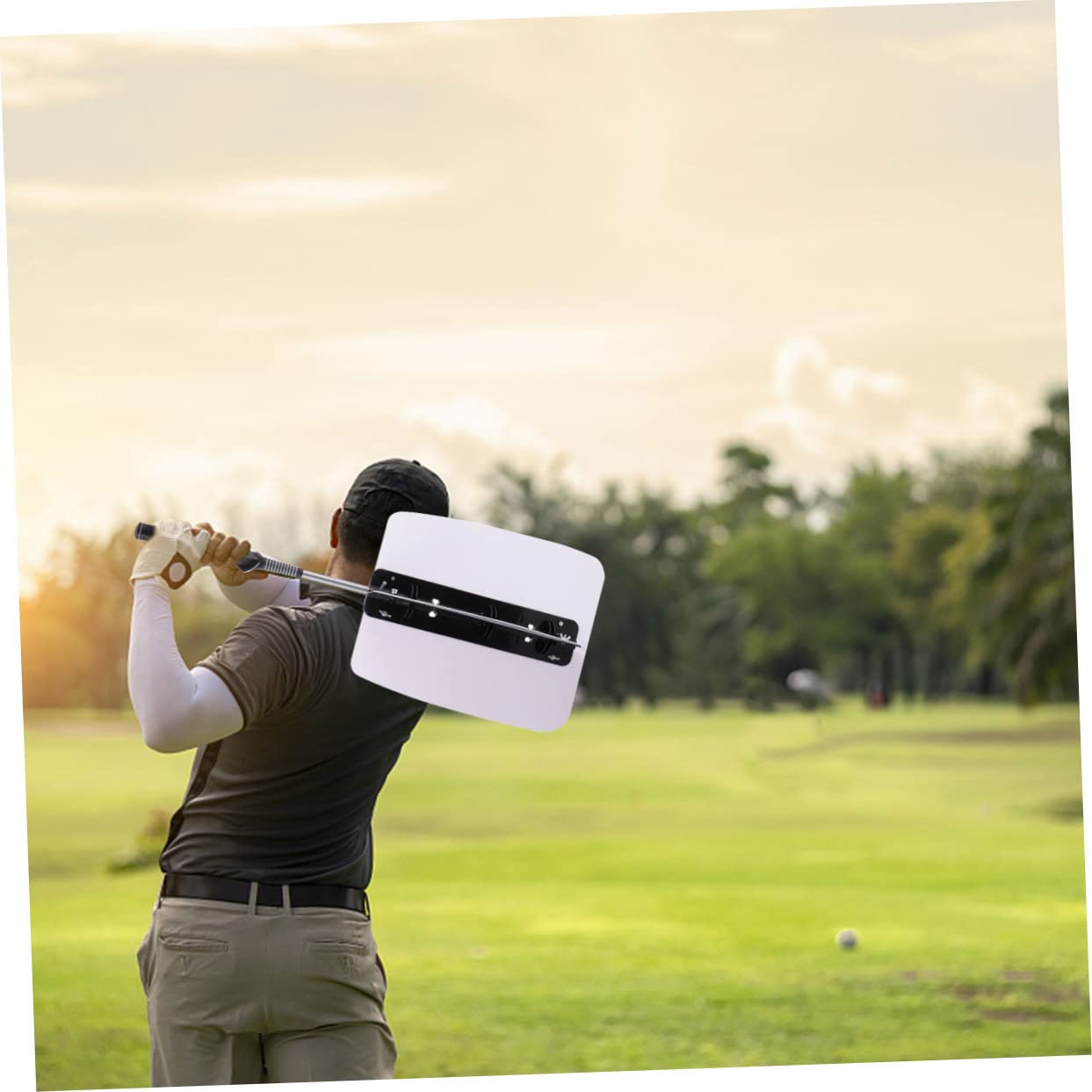 Entrenador de Swing para Golf Ventilador de Abs y Simulación de Movimiento Completo para Práctica y Entrenamiento de Agarre Adecuado