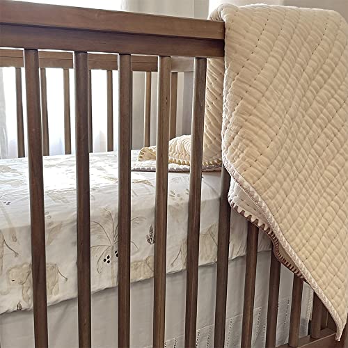 Crane Baby BC-120CFS-2 Crib Sheet, Safari Crib Sheets & Toddler Sheets, 100% Cotton Crib Sheets For Standard Crib Mattress, 28"X 52", Breathable Crib Sheets, Fitted Crib Sheets thumb #5