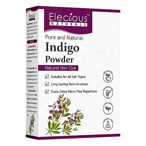 Polvo índigo para cabello negro - 200 gramos miniatura 1