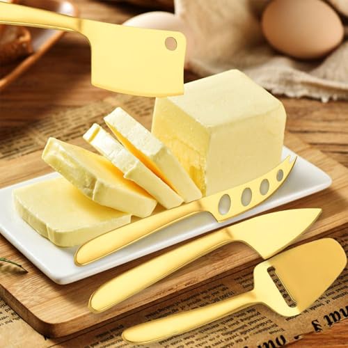 Trancheur à fromage anti-adhésif et kit d'outils de découpe manuel - 4
