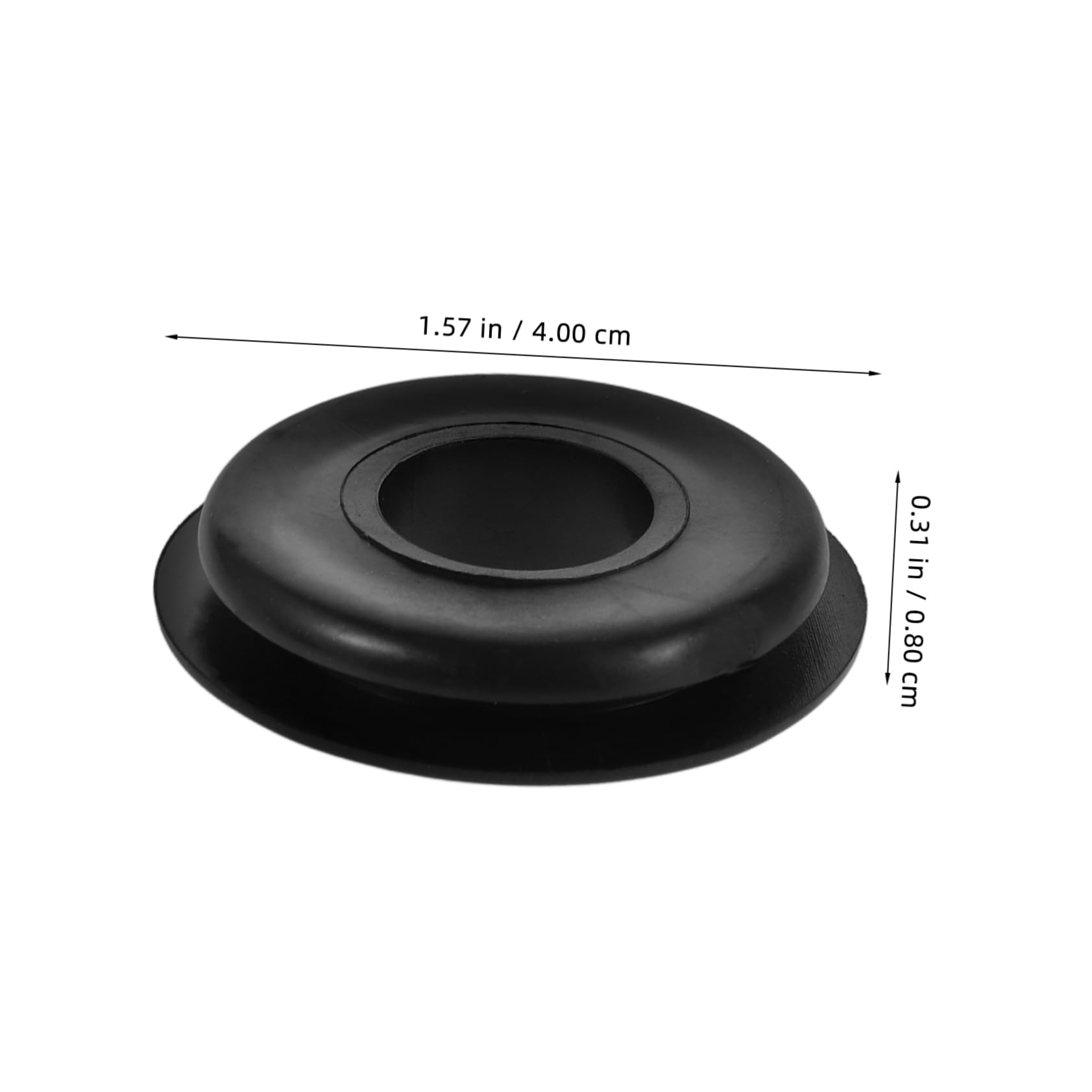 MAGICLULU Juego de 100 Juntas de Goma Negro para Válvulas Manuales Diseño y Alto Rendimiento de Sellado Adecuado para Sellos de Remolque y Mangueras