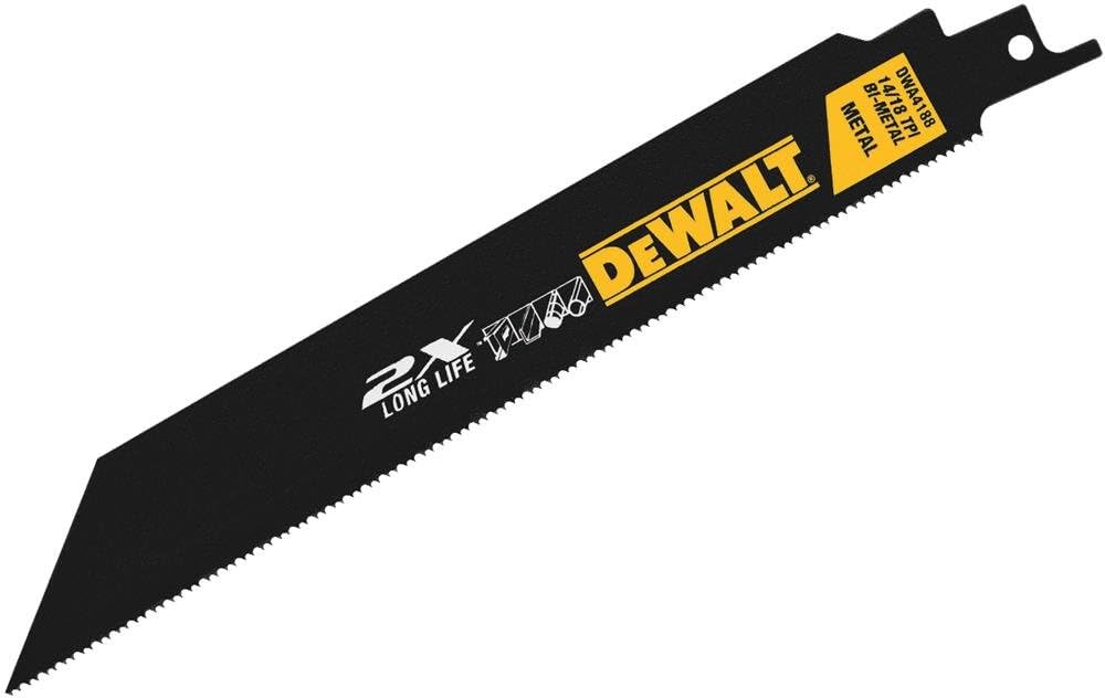 9-Inch Reciprocating Saw Blades, 14 TPI, 5-Pack (DWAR9114)