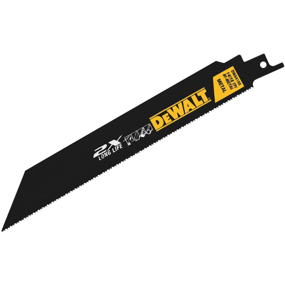 9-Inch Reciprocating Saw Blades, 14 TPI, 5-Pack (DWAR9114)