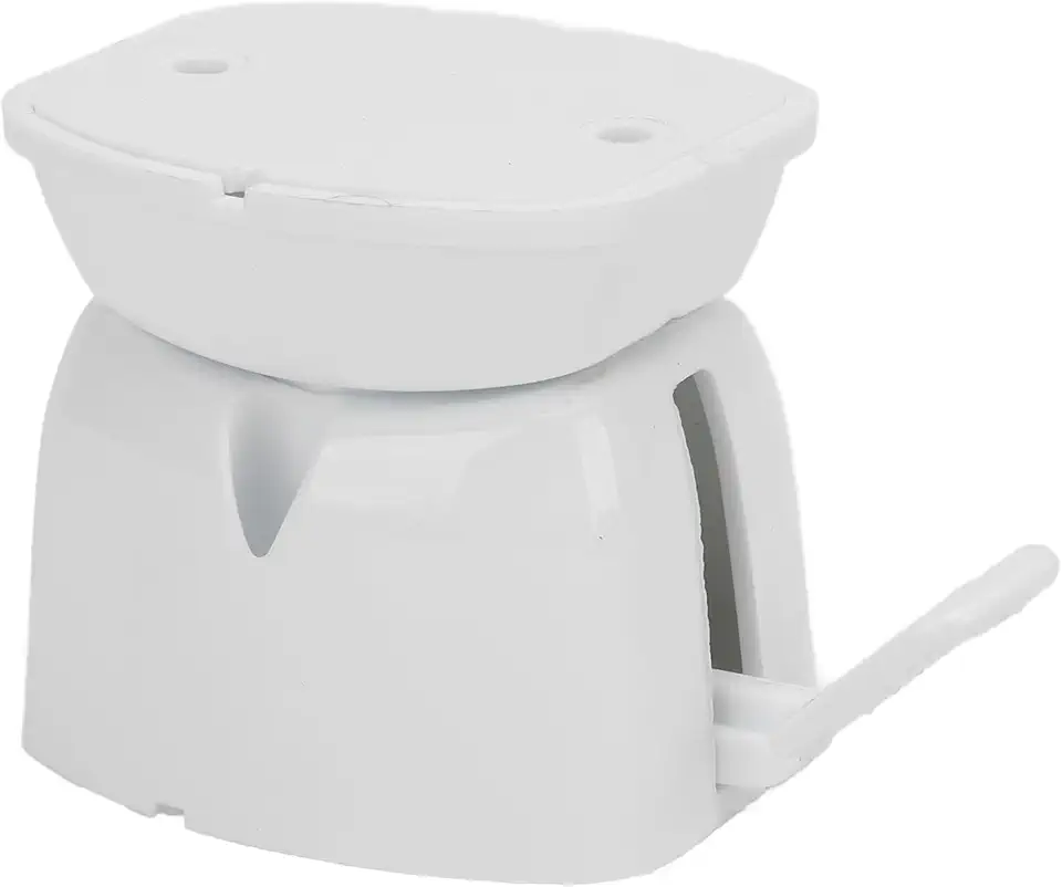 Captura de porta para trailer, suporte de porta resistente para motorhome, trailer, ônibus (branco)