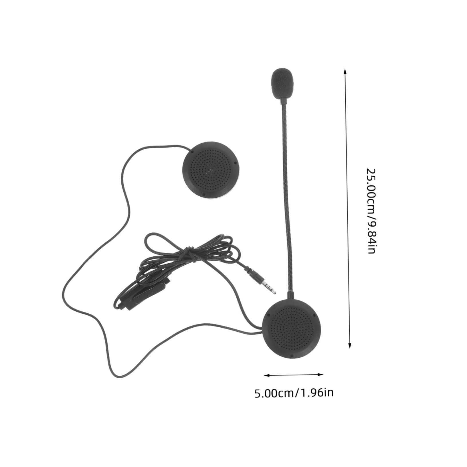 Cabilock Men's Helmets Built-in Headphones Full-Featured Headset for Bikers