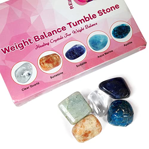 Image of Reiki Crystal Products Certified Natural Crystal Tumble Stone Kit | Multiple Crystal Stone Sets for Meditation, Reiki, Chakra & Spiritual Practices