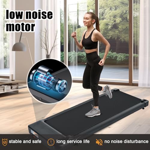 Caminadora portátil 3 en 1 plegable con control remoto miniatura 2