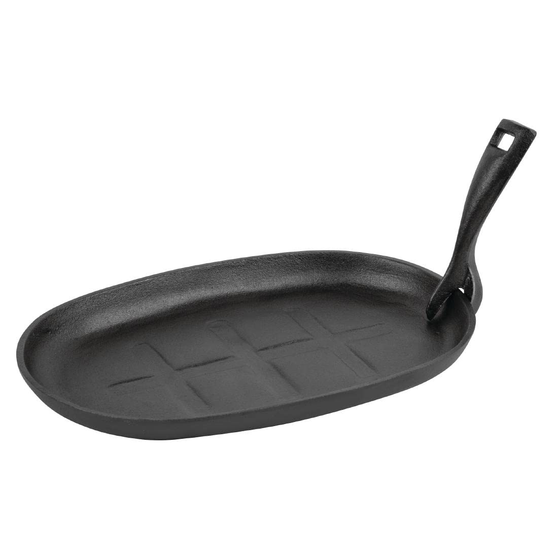 Olympia Cast Iron Sizzle Platter - 280x190mm 11x7 1/2" (CC310)