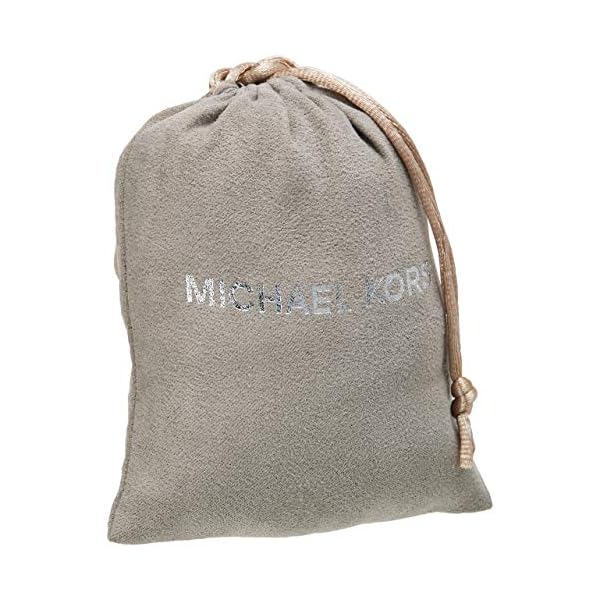 Michael Kors Stainless Steel and Pavé Crystal Bangle Bracelet for Women, Color: Gold (Model: MKJ3998710)