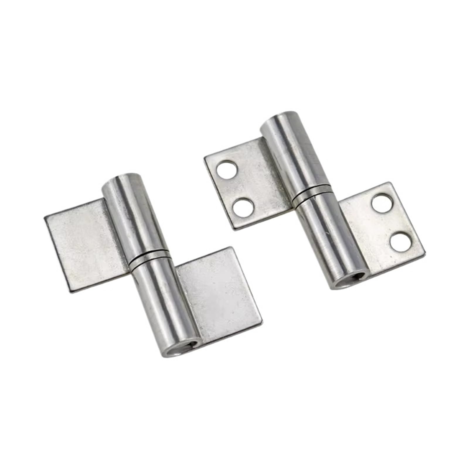304 Stainless Steel Detachable Flag Hinge Industrial Equipment Cabinet Door Hinges 1Pcs(No Holes)