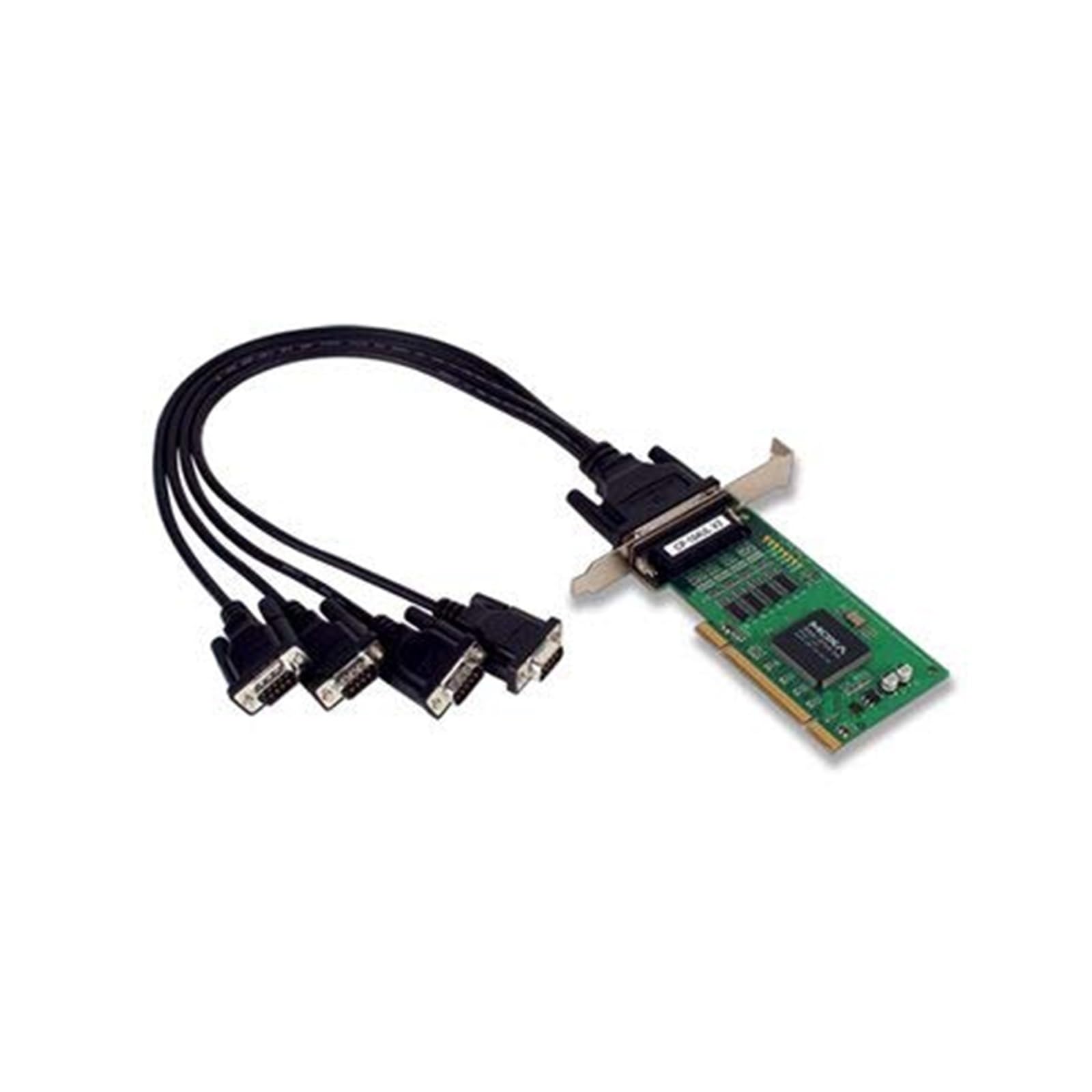 New and Sealed in Box CP-104UL-DB9M Industrial Communication 4-Port RS-232 Universal PCI Multi-Port Serial Card