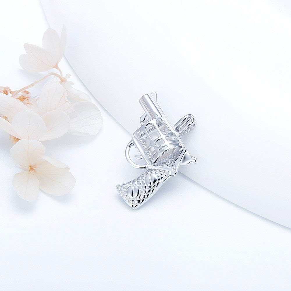 Gun Cage Pendants for Pearl Jewelry Making Sterling Silver, Design Cage Pendants for Women