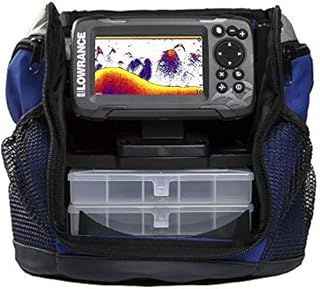 Lowrance HOOK² Ice Fishing and All-Season Pack with HOOK² 4X Fish Finder, Two Transducers, Battery, Charger and Carry Case