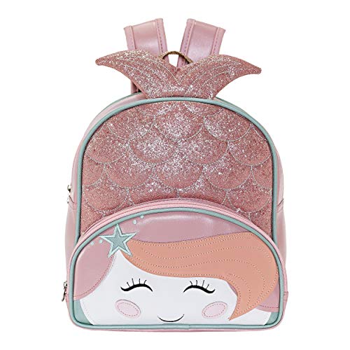 Mochila kids - sereia, Batistela Baby, Rosa