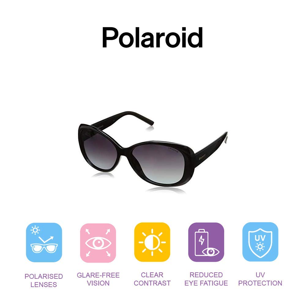 Polaroid - Lunette de soleil PLD 4014/S Rectangulaire - Femme