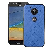Phone Case for Moto G5 Slim Soft Rubber Case,Shock Resistant Rugged Lightweight Flexible Anti-Slip Slim Fit Full Body Protective Rubber Phone Cover for Motorola MotoG5 Moto5 G 5 5th Gen Dark Blue