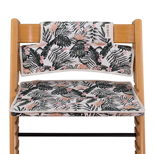 Image of JYOKO Kids Cushion Made Cotton 100% Compatible with Stokke Tripp Trapp high Chair (African Sunset)