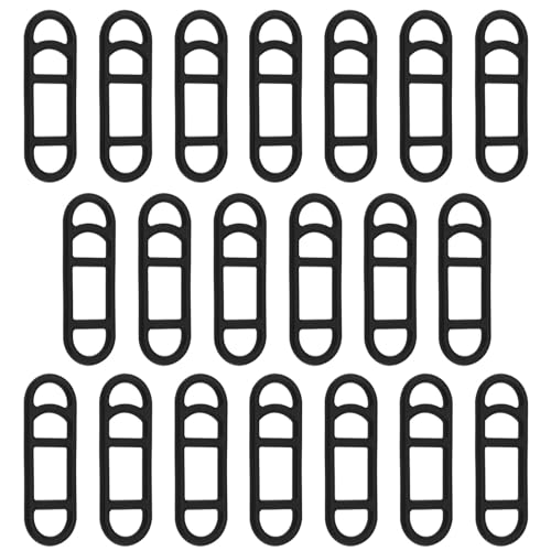 eMagTech 20 peças banda de silicone para bicicleta anel de silicone extensível anel de silicone mult