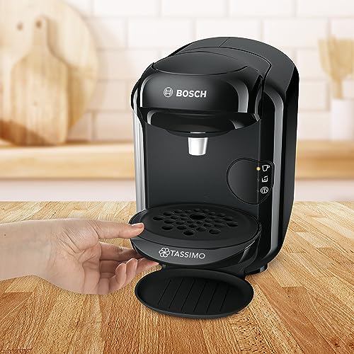 Tassimo Vivy2 Kapselmaschine TAS1402 Kaffeemaschine by Bosch, über 70 Getränke, vollautomatisch, geeignet für alle Tassen, platzsparend, 1300 W, schwarz - 8