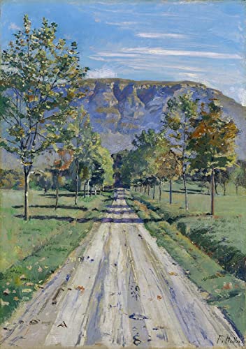 Affiche toile la route d'Evordes Ferdinand Hodler decoracion mural