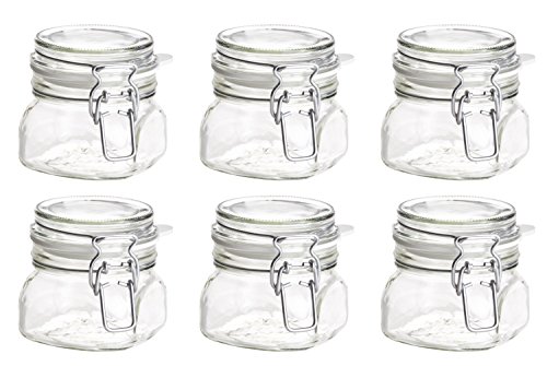 Mäser bocaux à Confiture Série Gothika, avec Fermeture à étrier, fabriqué en Allemagne, de Nombreuses Tailles différentes, Verre, Transparent, 30 cl