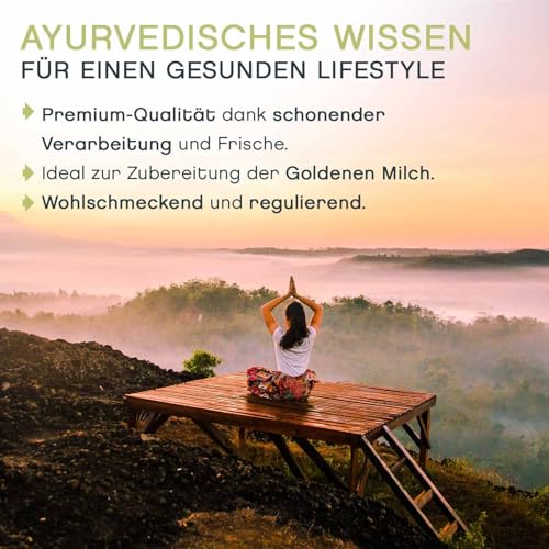 BIO Kurkuma Pulver (Gelbwurz Curcuma) 250g | Reine Kurkumawurzel fein gemahlen | hoher Curcumin Gehalt von 5,5% | Rohkostqualität | Pfefferdieb