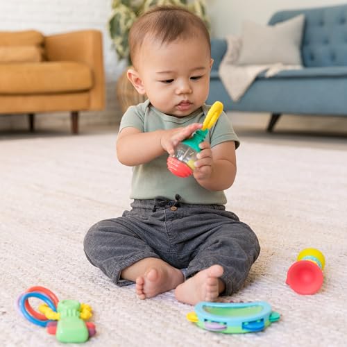 Infantino coffret dentition instruments de musique multicolore pour bébé - 7