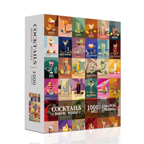 Rompecabezas Cocktail 1000 piezas 16+ años