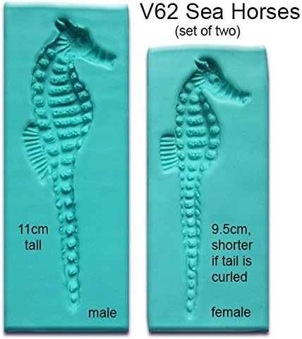 Miniatura 3 de Scott Clark Woolley - Molde de silicona para caballos de mar