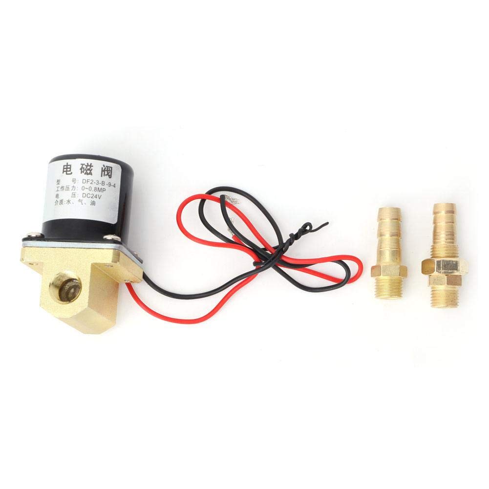 Électrovanne de machine à souder haute pression DC24V laiton durable G1/8