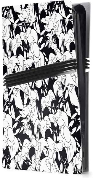 Skinit Decal Gaming Skin Compatible with PS5 Pro Console - Officially Licensed Looney Tunes Sylvester Full Design