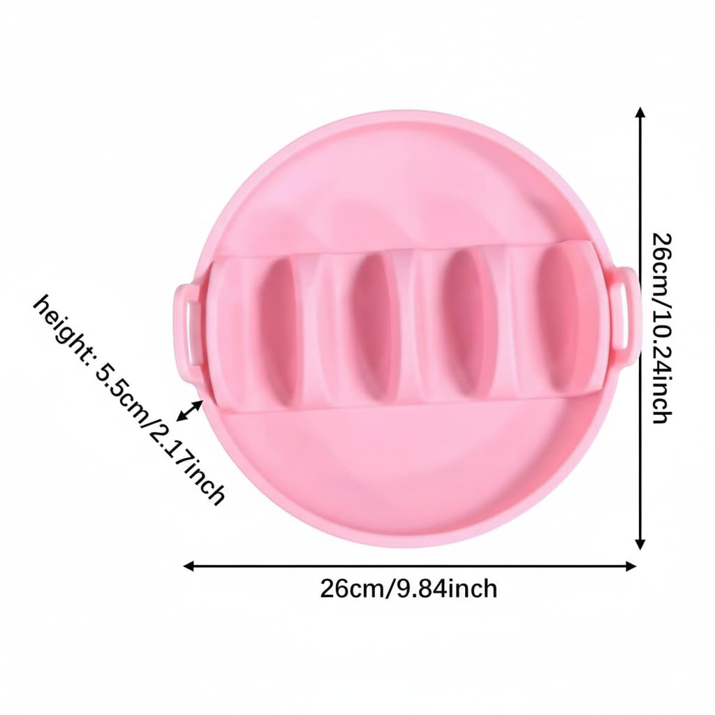 LOOKMINT Taco Holder Stand Cooking for Hard Soft Tacos Holds 4 Tacos Each Plates Green|Home & Garden | Kitchen, Dining & Bar | Kitchen Tools & Gadgets | Other Tools & Gadgets (PINK) 1
