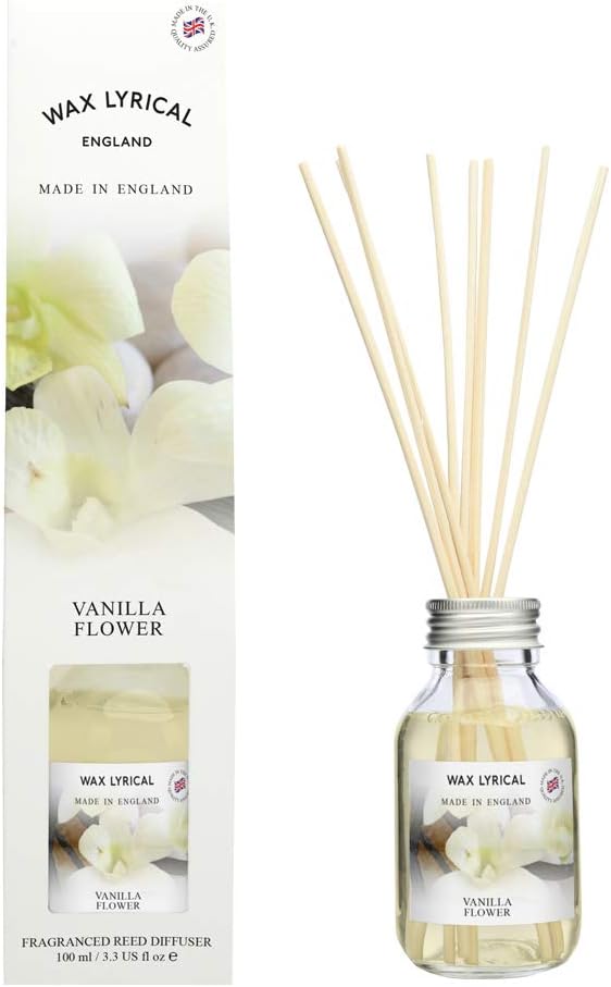 Wax Lyrical Vanilla Flower Reed Diffuser 100ml