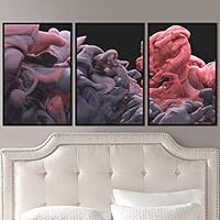 3 Piece Framed Canvas Wall Art 3D Contemporary Canvas Prints Home Artwork Decoration for Living Room,Bedroom - 16