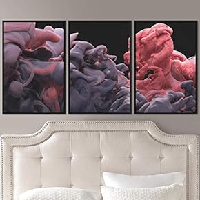 signwin 3 Piece Framed Canvas Wall Art 3D...