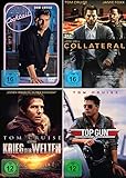 Extras: Bonusmaterial Tom Cruise 4-Filme Collection: Cocktail + Collateral + Krieg der Welten + Top Gun [4er DVD-Set]