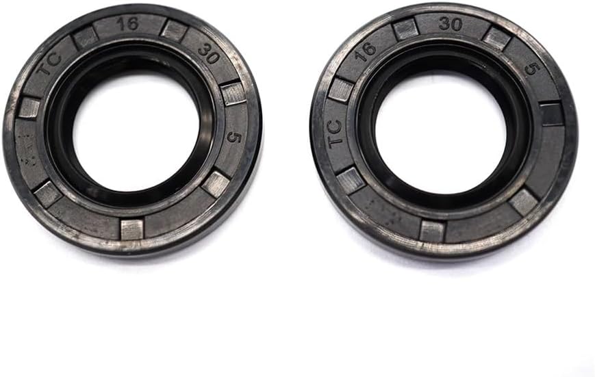 2 PCS Drive Shaft Lower Unit Oil Seal Compatible with 25 30 40 50 HP 93101-16M36-00 93104-16M01-00 93101-16M04 P07537