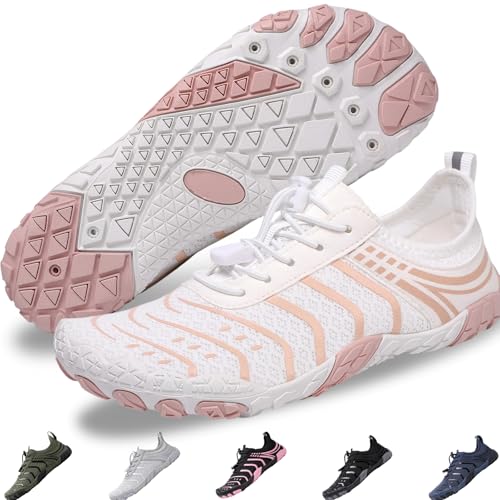 Image of Voyabarefoot Shoes for Women Men 2026 Upgrade Wide Toe Box Barefoot Hiking Sandals,Non-Slip Adjustable Water Shoes for Beach Walking Travel, Comfortable Slip On Walking Shoes
