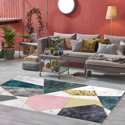 Alfombra de cocina moderna 90x150 para suelos de hogares y oficinas 2