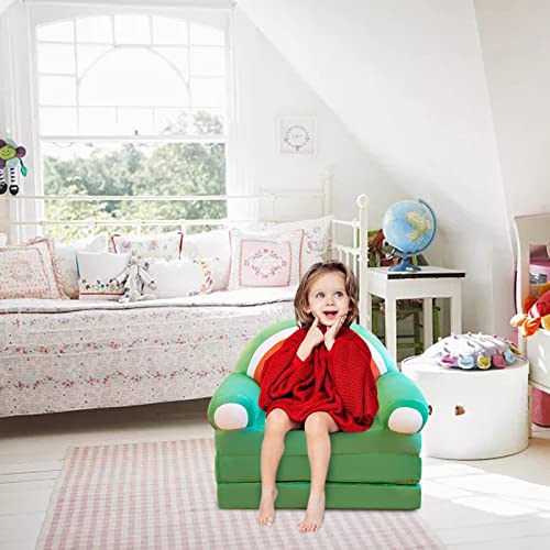 Miniatura 2 de Sofá Plegable Para Niños Sillón Y Cama 2 En 1 De Dibujos Animados Ideal Para Sala De Estar Y Dormitorio, Solución Ligera De Muebles Portátiles, No Incluye Sofá?