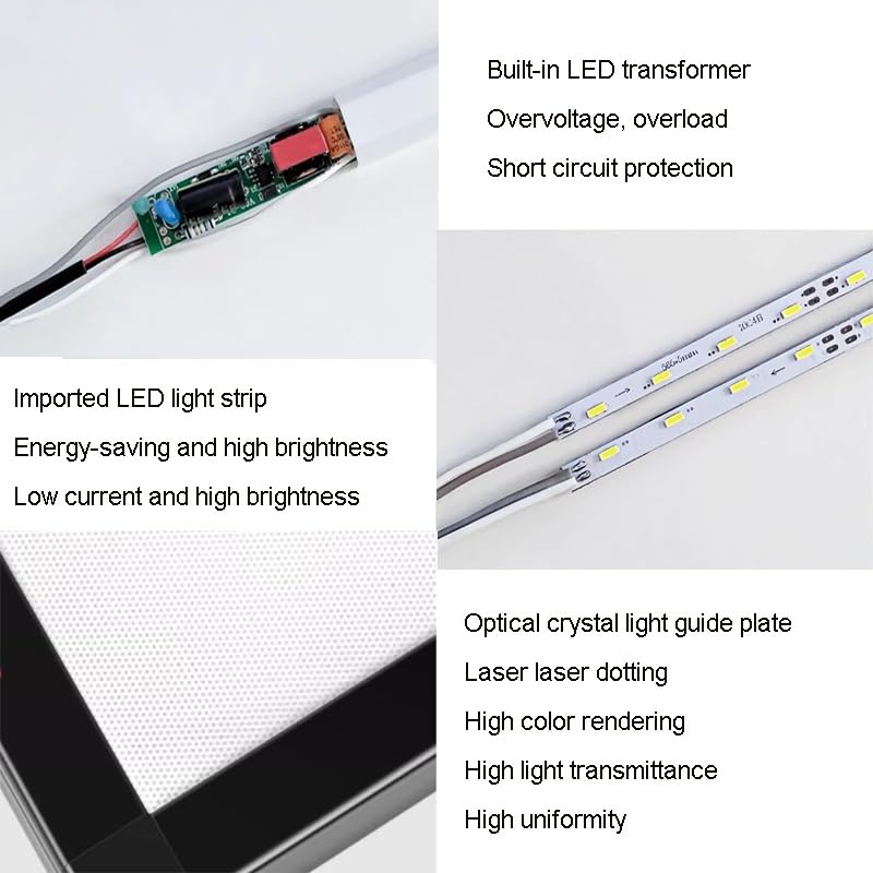 Pannello luminoso per menu retroilluminato a LED, cartello pubblicitario per esterni a LED, pannello luminoso per display con asta telescopica, pannello luminoso a LED con cornice a scatto ultrasott