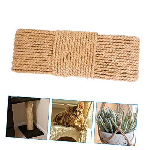 Sosoport 2 Unidades Acessórios para casa amarrando corda recarga de árvore para arranhar gato corda