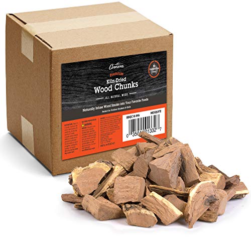 Camerons Products Smoking Wood Chunks- (Maple) ~ 10 pounds, 840 cu. in. Kiln Dried BBQ Large Cut Chips- All Natural Barbecue Smoker Chunks for Smoking Meat