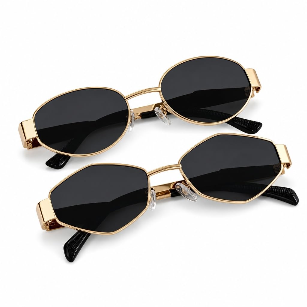 SHREEJI OPTIC UV Protected Round Sunglasses for Men and Women-image-15