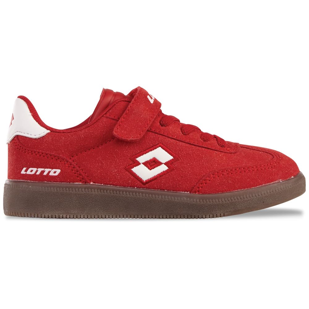 Lotto Vintal SC K, Sneakers Unisex Children, Red/White, 32 EU