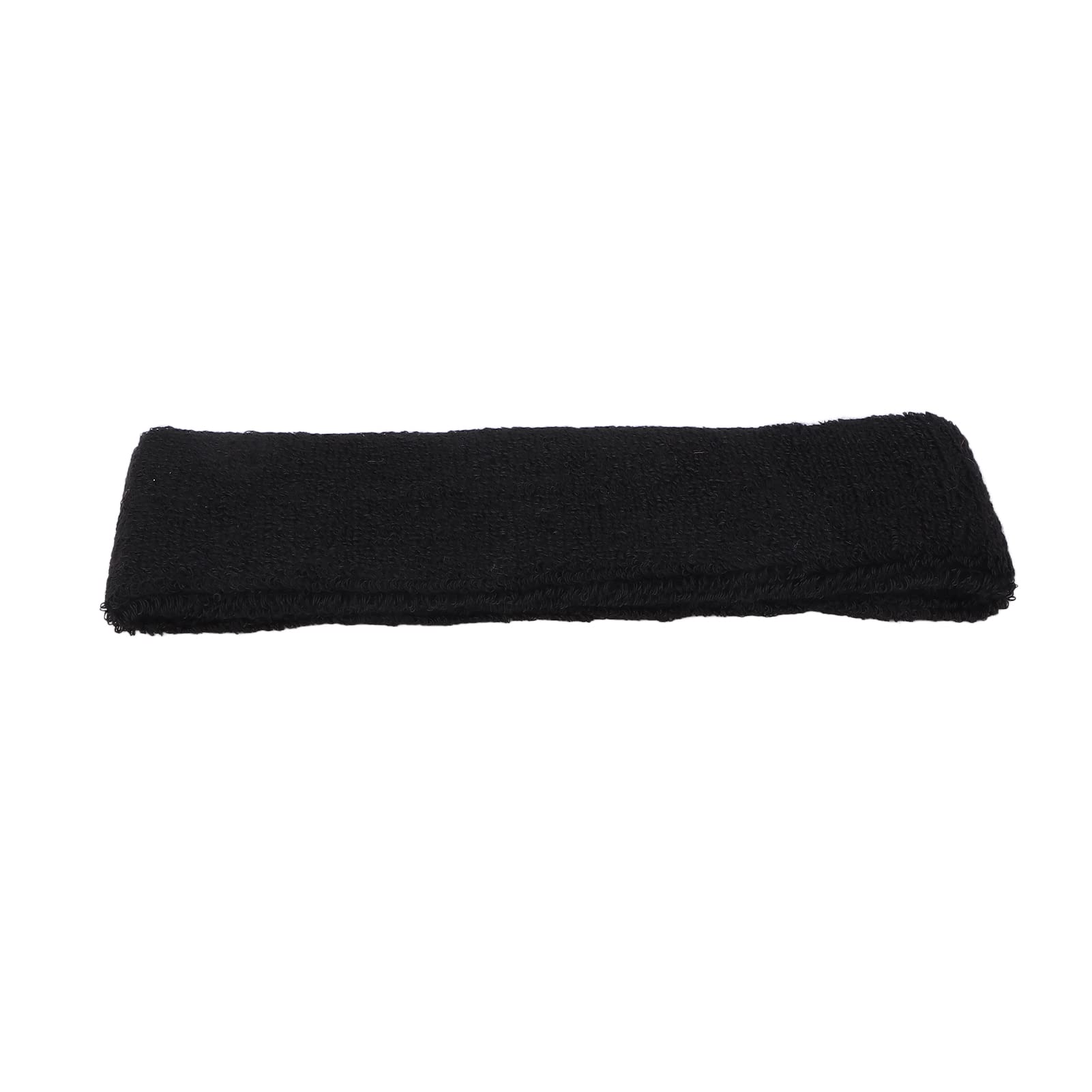 Athletic Headband, Polyester Cotton Fitness Headband Quick Drying for Men for Basketball for Women for Exercise(Black)-image-40