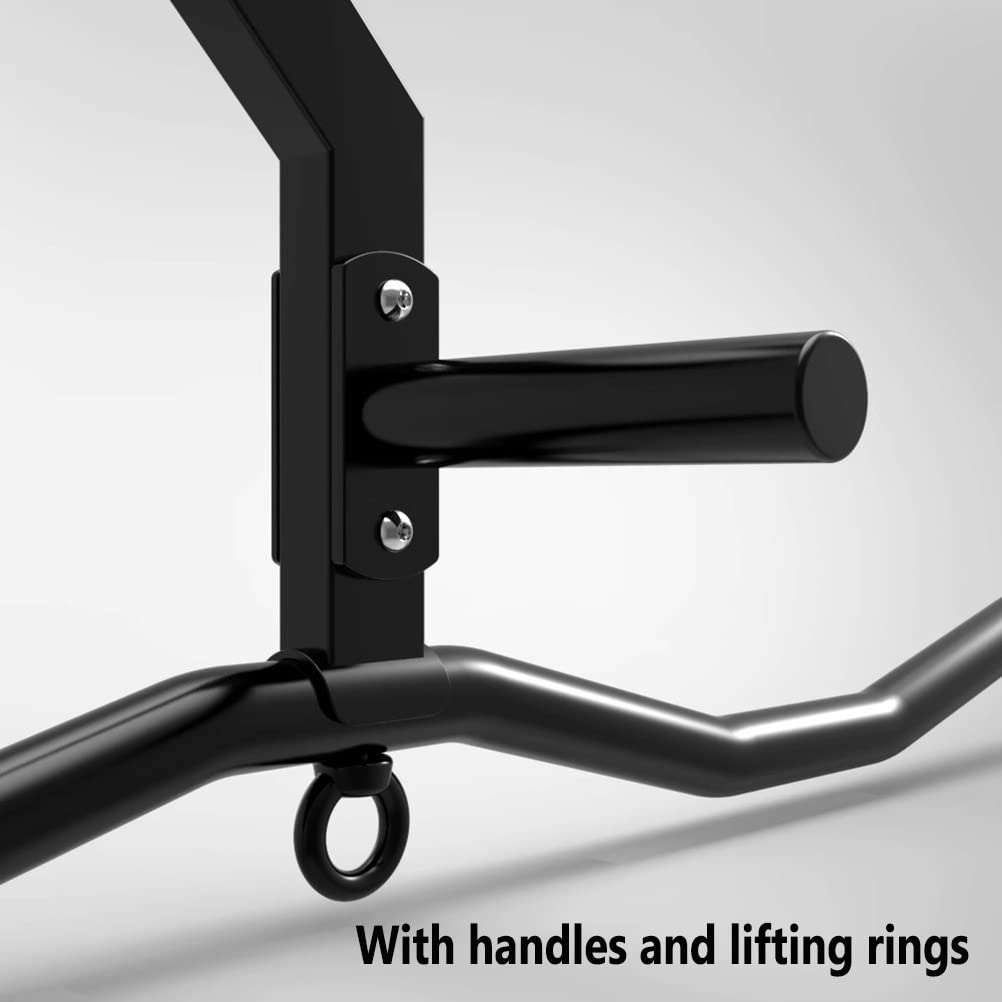 Pull Up Bar Schwere wandmontierte Klimmzugstange, Sandsack-Widerstandsgurt-Aufhängungsausrüstung, Familien-Fitnesscenter, sichere Tragfähigkeit 300 kg (Size : Style 1)