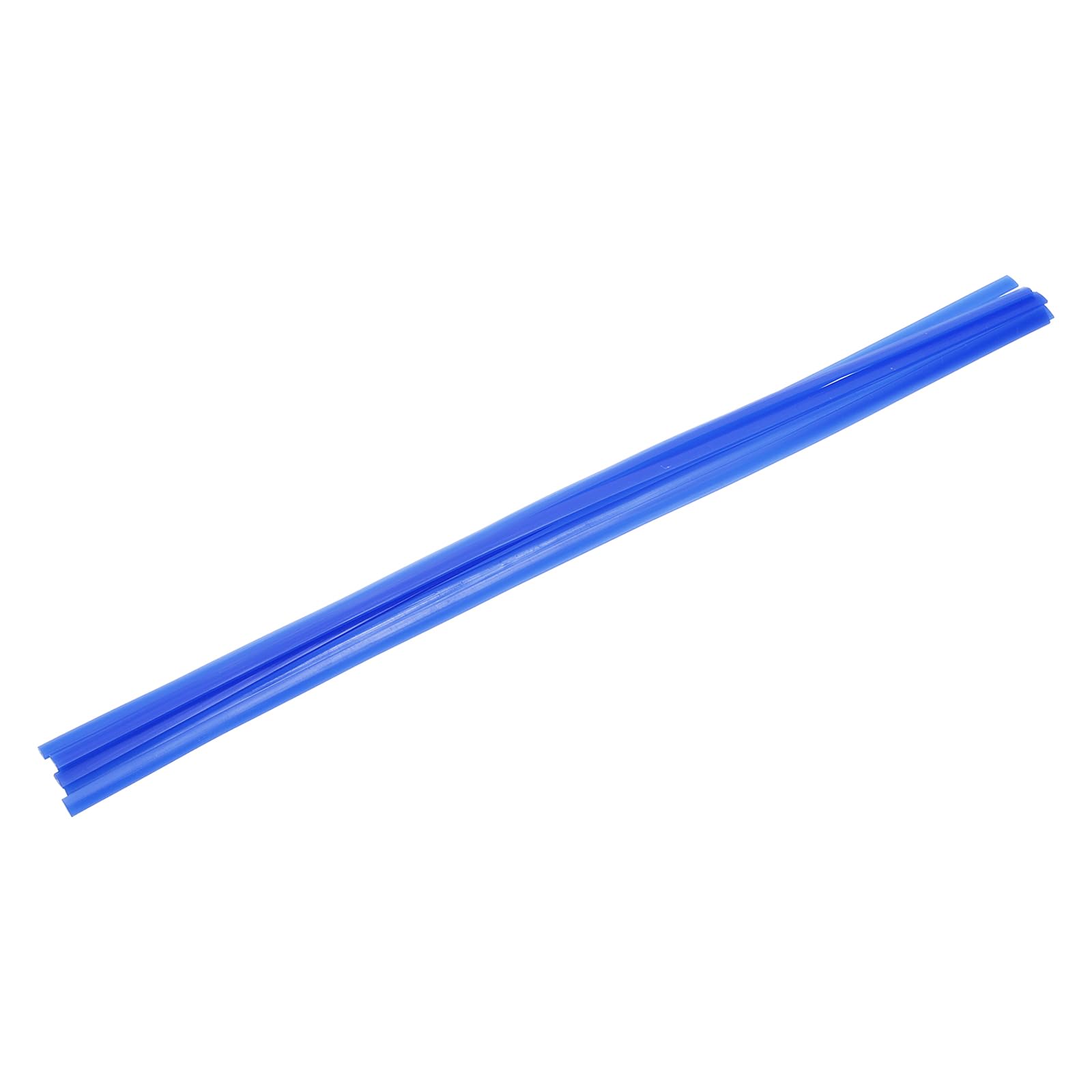 MECCANIXITY 5 Pcs Blue Plastic Welding Rods 9.5mm x 500mm HDPE Flat Ribbon Plastic Welding Strip for Repairing Water Tanks Forklift Pallets Trash Cans