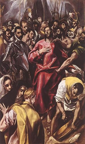 Cuadro en lienzo El Greco elimina la monotonía de tu oficina con arte clasico de 60x90cm