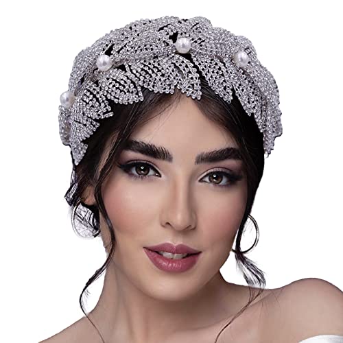 Tiara para novia, boda, diadema de plata, diadema de diamantes para mujer, color plateado